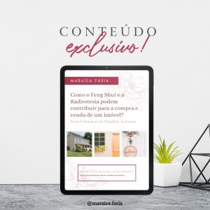 COMO O FENG SHUI E A RADIESTESIA PODEM CONTRIBUIR PARA A VENDA DE UM IMÓVEL - ADQUIRA SEU EBOOK