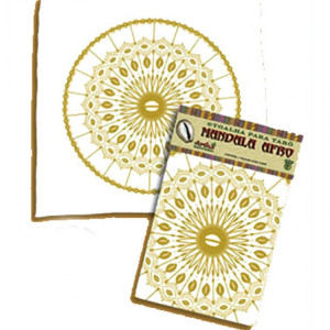TOALHA MANDALA AFRO PARA TARÔ KIT 07