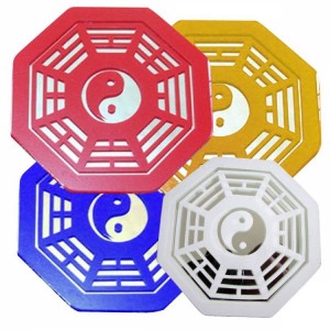 BAGUÁ ESPELHO ADESIVADO 7 CM