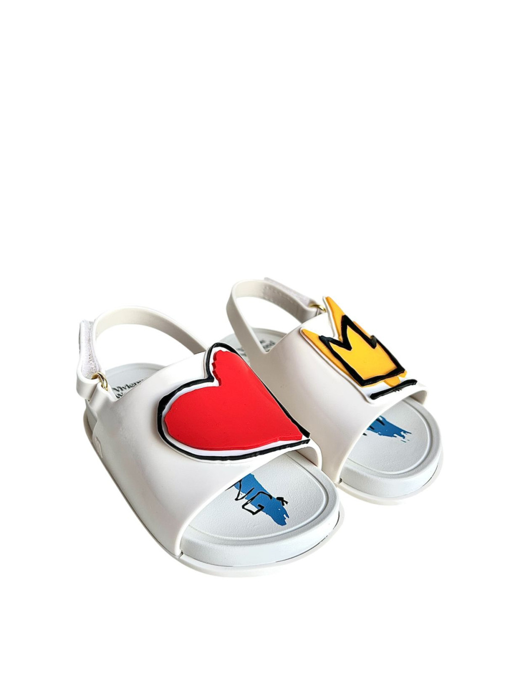 VIVIENNE WESTWOOD ANGLOMANIA + MINI MELISSA BEACH SLIDE BB VIVIENNE WESTWOOD ANGLOMANIA + MINI MELISSA BEACH SLIDE BB