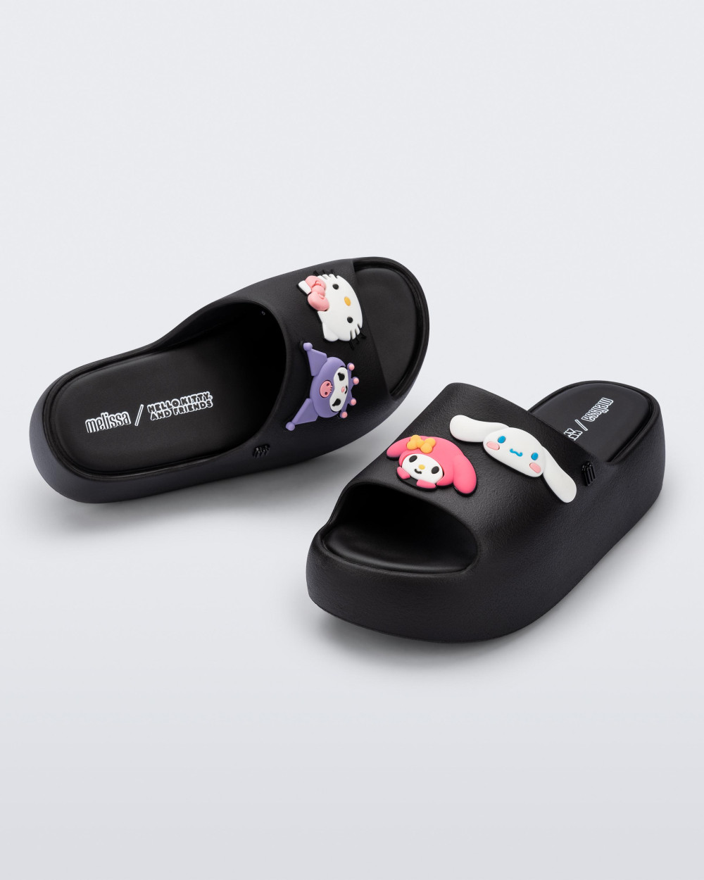 MELISSA FREE PLATFORM SLIDE + HELLO KITTY AND FRIE MELISSA FREE PLATFORM SLIDE + HELLO KITTY AND FRIE