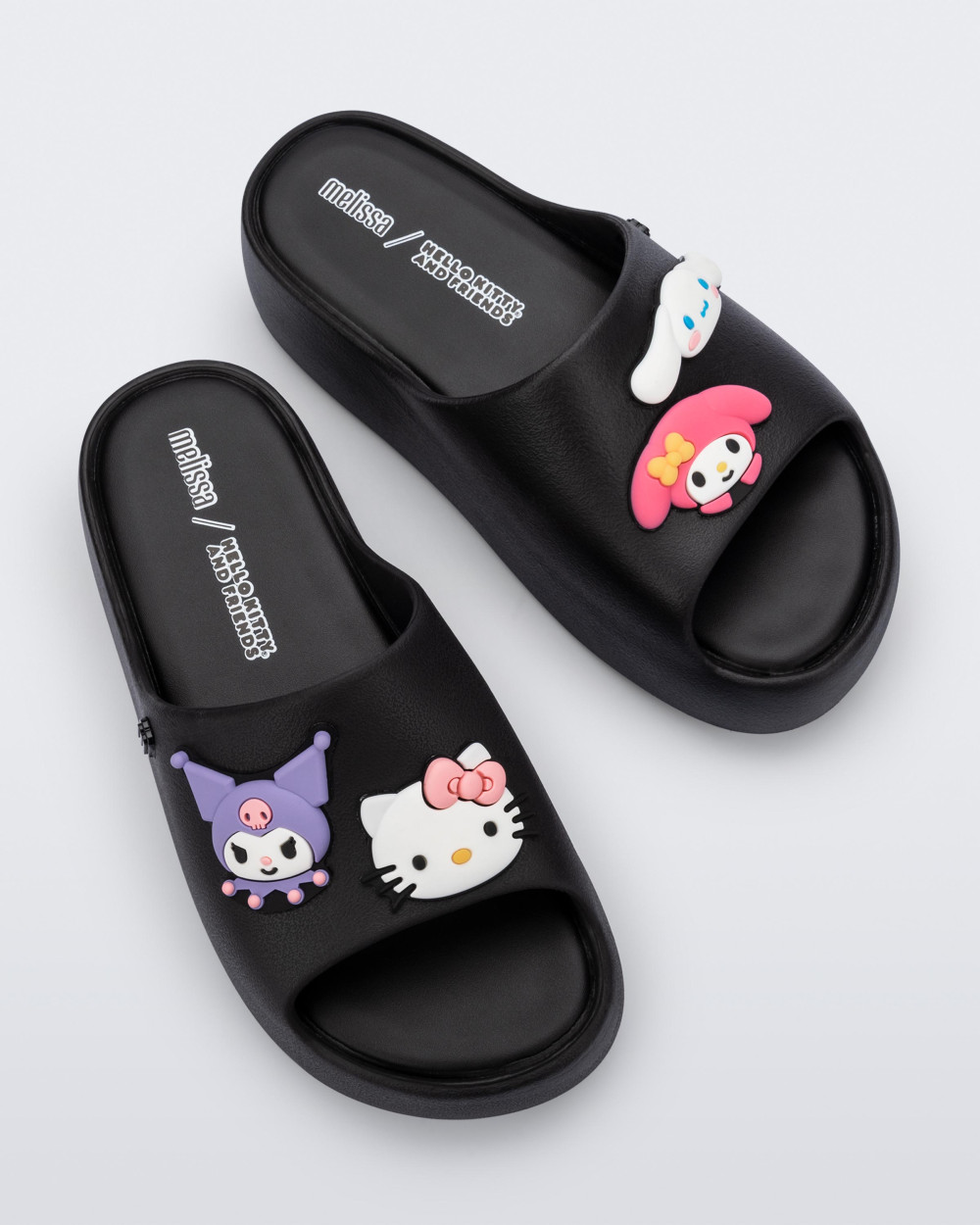 MELISSA FREE PLATFORM SLIDE + HELLO KITTY AND FRIE MELISSA FREE PLATFORM SLIDE + HELLO KITTY AND FRIE