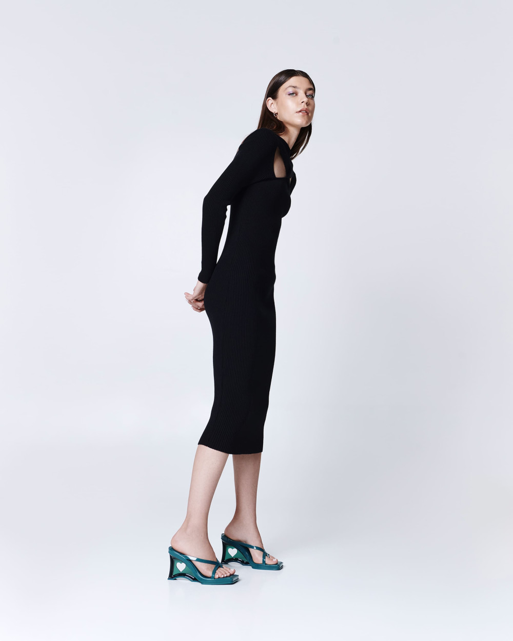 MELISSA GLASS HEEL AD