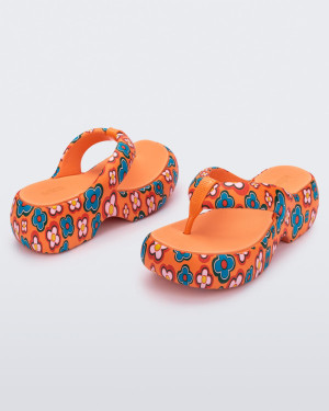 MELISSA FREE FUZZY PRINTED PLATFORM AD - 