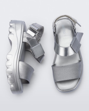 MELISSA KICK OFF SANDAL METALLIC -