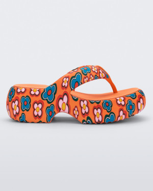 MELISSA FREE FUZZY PRINTED PLATFORM AD - 