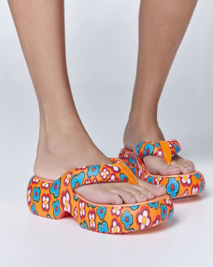 MELISSA FREE FUZZY PRINTED PLATFORM AD - 