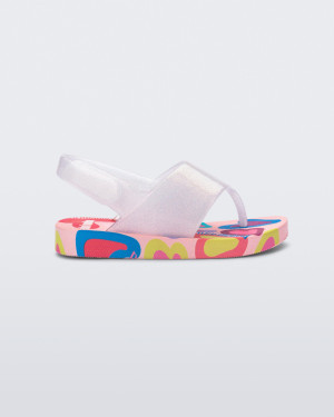 MINI MELISSA FLIP FLOP SHINY BABY