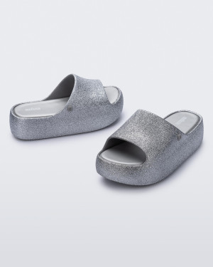 MELISSA FREE PLATFORM SLIDE GLITTER -
