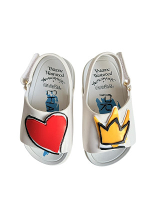 VIVIENNE WESTWOOD ANGLOMANIA + MINI MELISSA BEACH SLIDE BB - 