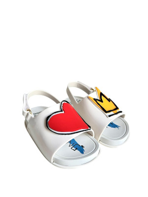 VIVIENNE WESTWOOD ANGLOMANIA + MINI MELISSA BEACH SLIDE BB - 