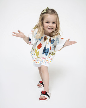 MINI MELISSA CLOUD SANDAL + MICKEY AND FRIENDS BB - 