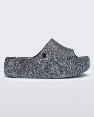 MELISSA FREE PLATFORM SLIDE DENIM MELISSA FREE PLATFORM SLIDE DENIM