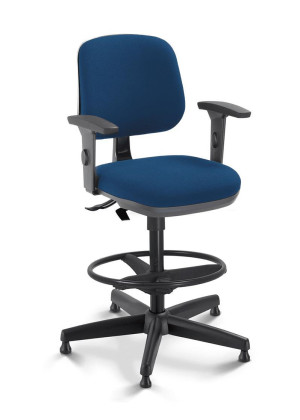 Cadeira Giratória Stool 4123 Sre, Aranha C/ Polaina, C/ Sapata - Linha Start - Cavaletti  - Rev Space - Cor (Space) Marrom Cadeira Giratória Stool 4123 Sre, Aranha C/ Polaina, C/ Sapata - Linha Start - Cavaletti  - Rev Space - Cor (Space) Marrom