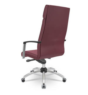 Cadeira Giratória Presidente Suprema 42452 Mecanismo Excêntrico, Base Stamp, Braço Cromado - Plaxmetal  - Rev Vinil - Corplax Vinil Café Cadeira Giratória Presidente Suprema 42452 Mecanismo Excêntrico, Base Stamp, Braço Cromado - Plaxmetal  - Rev Vinil - Corplax Vinil Café