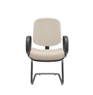 Cadeira Diretor Fixa Premium 82985 Base S, Estrutura Preta - Plaxmetal  - Rev Polipropileno - Corplax Pp Verde Cadeira Diretor Fixa Premium 82985 Base S, Estrutura Preta - Plaxmetal  - Rev Polipropileno - Corplax Pp Verde