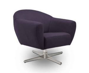 Poltrona 39306, Base Alumínio Giratória - Linha Box Four - Cavaletti  - Rev Vinil - Cor (Vinil) Preto Poltrona 39306, Base Alumínio Giratória - Linha Box Four - Cavaletti  - Rev Vinil - Cor (Vinil) Preto