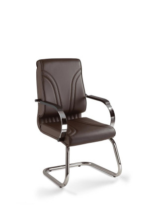 Poltrona Fixa Aproximação 20006 S Braço Cromado C/ Apoio Pp - Linha Master - Cavaletti  - Rev Vinil - Cor (Vinil) Azul Marinho Poltrona Fixa Aproximação 20006 S Braço Cromado C/ Apoio Pp - Linha Master - Cavaletti  - Rev Vinil - Cor (Vinil) Azul Marinho