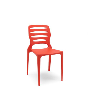 Cadeira Ville 71000 Empilhável - Plaxmetal  - Rev Plásticos Plaxmetal - Corplax (Tpx Ville) 60 Amarelo Primavera