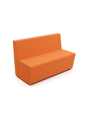 Sofá 36812 - 1200Mm - Altura 820Mm X Profundidade 650Mm X Largura 1200Mm - Linha Spin - Cavaletti  - Rev Grani - Cor (Grani) Azul Norueguês