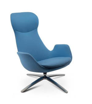 Poltrona Giratória 36101, Mecanismo Fixo, Coluna Fixa, Aranha Alumínio C/ Sapata - Linha Solo - Cavaletti  - Rev Poliéster - Cor (Poliéster) Amarelo Real Poltrona Giratória 36101, Mecanismo Fixo, Coluna Fixa, Aranha Alumínio C/ Sapata - Linha Solo - Cavaletti  - Rev Poliéster - Cor (Poliéster) Amarelo Real