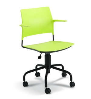 Cadeira Giratória 34003, C/ Braço, Bg Flange Fixo, Aranha Viva, Rod. 50 Nylon - Estrutura Preta - Linha Go - Cavaletti  - Rev Plásticos Go - Cor (Plast Go) Azul Marine Cadeira Giratória 34003, C/ Braço, Bg Flange Fixo, Aranha Viva, Rod. 50 Nylon - Estrutura Preta - Linha Go - Cavaletti  - Rev Plásticos Go - Cor (Plast Go) Azul Marine