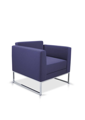 Sofá Espera 36205 Com Braço - Linha Connect - Cavaletti  - Rev Poliéster - Cor (Poliéster) Vermelho Sofá Espera 36205 Com Braço - Linha Connect - Cavaletti  - Rev Poliéster - Cor (Poliéster) Vermelho