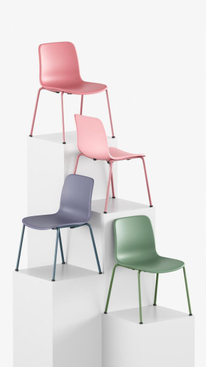 Cadeira Fixa 46006 Empilhável - Base Palito - Linha Match - Estrutura Colorida - Cavaletti  - Rev Plasticos Match - Cor (Match) Preto - Estr Branco Ultrafosco Cadeira Fixa 46006 Empilhável - Base Palito - Linha Match - Estrutura Colorida - Cavaletti  - Rev Plasticos Match - Cor (Match) Preto - Estr Branco Ultrafosco