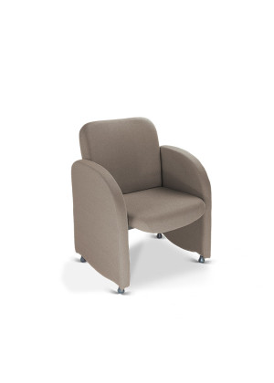 Poltrona Fixa 12004 1 Lugar C/ Braço Exp. - Linha Box - Cavaletti  - Rev Couro Ecologico - Cor (Cec)Preto Poltrona Fixa 12004 1 Lugar C/ Braço Exp. - Linha Box - Cavaletti  - Rev Couro Ecologico - Cor (Cec)Preto