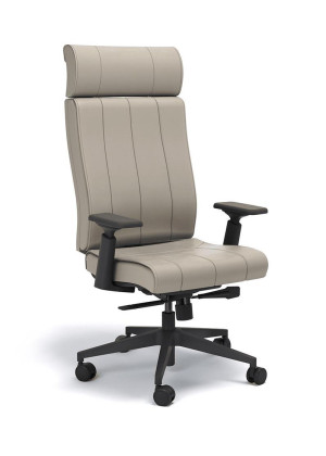 Cadeira Giratória Presidente 20501 Syncron, Assento C/ Regulagem Profundidade, Aranha Nylon, Rod. 65 Pu, Braço 4D - Linha Essence - Cavaletti  - Rev Couro Natural - Cor (Couro Natural)Marrom Cadeira Giratória Presidente 20501 Syncron, Assento C/ Regulagem Profundidade, Aranha Nylon, Rod. 65 Pu, Braço 4D - Linha Essence - Cavaletti  - Rev Couro Natural - Cor (Couro Natural)Marrom