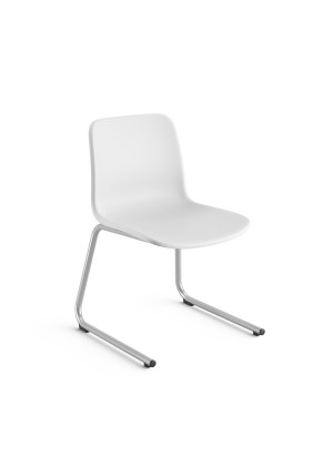 Cadeira Fixa 46005 Estrutura C - Linha Match - Cavaletti  - Rev Plasticos Match - Cor (Match) Grafite Cadeira Fixa 46005 Estrutura C - Linha Match - Cavaletti  - Rev Plasticos Match - Cor (Match) Grafite