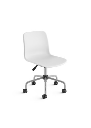 Cadeira Giratória 46003 S/ Relax, Aranha Viva, Rod. 50 Nylon - Linha Match - Cavaletti  - Rev Plasticos Match - Cor (Match) Cinza