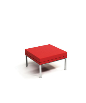 Sofá Espera 36505, Central, Sem Braço, Sem Encosto - Linha Talk - Cavaletti  - Rev Vinil - Cor (Vinil) Marrom Sofá Espera 36505, Central, Sem Braço, Sem Encosto - Linha Talk - Cavaletti  - Rev Vinil - Cor (Vinil) Marrom