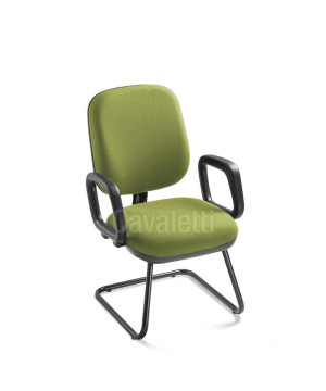 Poltrona Fixa Aproximação 4006 S Braço Americano - Linha Start - Cavaletti  - Rev Poliéster - Cor (Poliéster) Verde Musgo Poltrona Fixa Aproximação 4006 S Braço Americano - Linha Start - Cavaletti  - Rev Poliéster - Cor (Poliéster) Verde Musgo