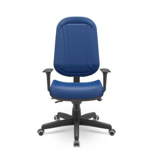 Cadeira Giratória Presidente Premium 95978 Sincron, Base Standard, Braço Regulável Pp - Plaxmetal  - Rev Polipropileno - Corplax Pp Azul Claro Cadeira Giratória Presidente Premium 95978 Sincron, Base Standard, Braço Regulável Pp - Plaxmetal  - Rev Polipropileno - Corplax Pp Azul Claro