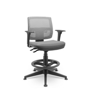 Cadeira Caixa Brizza 99002 Mecanismo Backplax, Encosto Regulável Em Tela, Base Piramidal C/ Sapata, Braço Regulável – Plaxmetal  - Rev Vinil - Corplax Vinil Amarelo - Tl Tela Azul Cadeira Caixa Brizza 99002 Mecanismo Backplax, Encosto Regulável Em Tela, Base Piramidal C/ Sapata, Braço Regulável – Plaxmetal  - Rev Vinil - Corplax Vinil Amarelo - Tl Tela Azul