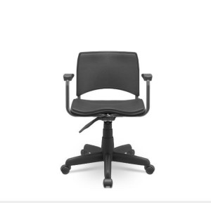 Cadeira Giratoria Secretária Ergoplax 33970 Assento E Encosto Estofado, Assento E Encosto Preto, Estrutura Preta, Com Braços - Plaxmetal  - Rev Plásticos Plaxmetal - Plpx Plástico Preto 13 Cadeira Giratoria Secretária Ergoplax 33970 Assento E Encosto Estofado, Assento E Encosto Preto, Estrutura Preta, Com Braços - Plaxmetal  - Rev Plásticos Plaxmetal - Plpx Plástico Preto 13