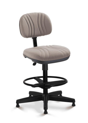 Cadeira Giratória Stool 3022 Bg, Aranha C/ Polaina, C/Sapata, C/ L 2048 Reg. Altura - Linha Start Plus - Cavaletti  - Rev Space - Cor (Space) Marrom Cadeira Giratória Stool 3022 Bg, Aranha C/ Polaina, C/Sapata, C/ L 2048 Reg. Altura - Linha Start Plus - Cavaletti  - Rev Space - Cor (Space) Marrom