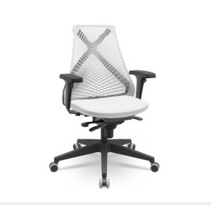 Cadeira Giratória Bix X+ 50003 Mecanismo Autocompensador, Tela Colorida, Base Piramidal, Braço Regulável Pu, Estrutura Preta - Plaxmetal  - Rev Aero - Corplax Aero Branco - Plpx Plástico Branco 07 Cadeira Giratória Bix X+ 50003 Mecanismo Autocompensador, Tela Colorida, Base Piramidal, Braço Regulável Pu, Estrutura Preta - Plaxmetal  - Rev Aero - Corplax Aero Branco - Plpx Plástico Branco 07