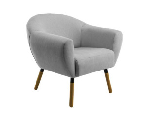 Poltrona 39306, Pé Madeira Envernizado - Linha Box Four - Cavaletti  - Rev Politex - Cor (Politex) Cinza Escuro Poltrona 39306, Pé Madeira Envernizado - Linha Box Four - Cavaletti  - Rev Politex - Cor (Politex) Cinza Escuro