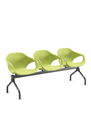 Conjunto Cadeiras Auditório 33110 3L, Sapata Traseira C/ Regulagem - Estrutura Preta -  Linha Stay - Cavaletti  - Rev Plásticos Stay - Cor (Plast Stay) Marrom Café Conjunto Cadeiras Auditório 33110 3L, Sapata Traseira C/ Regulagem - Estrutura Preta -  Linha Stay - Cavaletti  - Rev Plásticos Stay - Cor (Plast Stay) Marrom Café