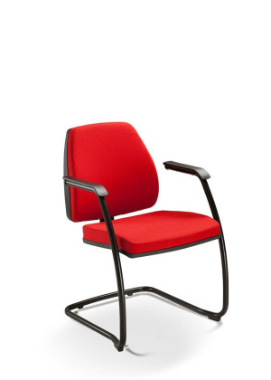 Poltrona Fixa 38007 Si C/ Braço - Linha Pro - Cavaletti  - Rev Politex - Cor (Politex) Preto Poltrona Fixa 38007 Si C/ Braço - Linha Pro - Cavaletti  - Rev Politex - Cor (Politex) Preto