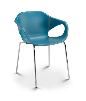 Cadeira Fixa Aproximação 33106 Stay - P - Empilhável - Estrutura Cromada - Linha Stay - Cavaletti  - Rev Plásticos Stay - Cor (Plast Stay) Branco Cadeira Fixa Aproximação 33106 Stay - P - Empilhável - Estrutura Cromada - Linha Stay - Cavaletti  - Rev Plásticos Stay - Cor (Plast Stay) Branco