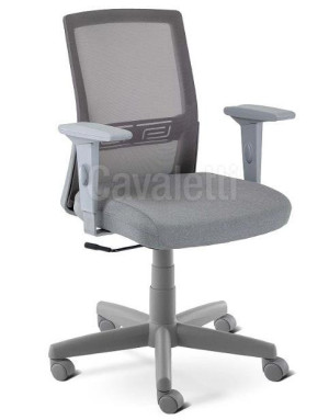 Cadeira Giratória 17101 Syncron, Encosto Tela Velo, Aranha C/ Polaina , Rod. 65 Nylon, Braço Sl, Estrutura Cinza - Linha Moov - Cavaletti  - Rev Vinil - Cor (Vinil) Grafite - Tlvelo Preto Cadeira Giratória 17101 Syncron, Encosto Tela Velo, Aranha C/ Polaina , Rod. 65 Nylon, Braço Sl, Estrutura Cinza - Linha Moov - Cavaletti  - Rev Vinil - Cor (Vinil) Grafite - Tlvelo Preto