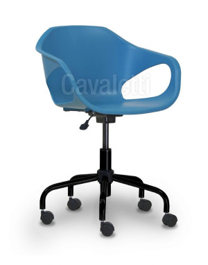 Cadeira Giratória 33104, Bg Flange Fixo Aranha Viva, C/ Rod. 50 Nylon - Estrutura Preta - Linha Stay - Cavaletti  - Rev Plásticos Stay - Cor (Plast Stay) Laranja Cadeira Giratória 33104, Bg Flange Fixo Aranha Viva, C/ Rod. 50 Nylon - Estrutura Preta - Linha Stay - Cavaletti  - Rev Plásticos Stay - Cor (Plast Stay) Laranja