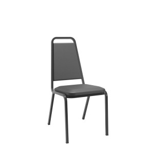 Cadeira Th2 68000 Empilhável, Estrutura Preta - Plaxmetal  - Rev Polipropileno - Corplax Pp Cinza/Preto Cadeira Th2 68000 Empilhável, Estrutura Preta - Plaxmetal  - Rev Polipropileno - Corplax Pp Cinza/Preto