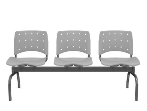 Longarina Ergoplax 53859 3 Lugares, Assento E Encosto Coloridos, Pé Metal, Estrutura Preta, Sem Braços - Plaxmetal  - Rev Plásticos Plaxmetal - Plpx Plástico Vermelho Cereja 11 Longarina Ergoplax 53859 3 Lugares, Assento E Encosto Coloridos, Pé Metal, Estrutura Preta, Sem Braços - Plaxmetal  - Rev Plásticos Plaxmetal - Plpx Plástico Vermelho Cereja 11