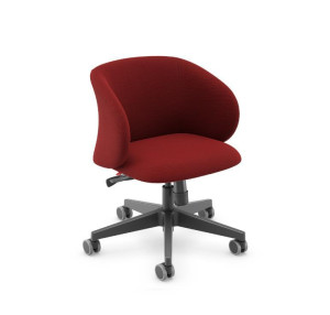 Poltrona Giratória 36704 Sem Relax, Aranha Nylon, Rodízio 65 Pu - Linha Bee - Cavaletti  - Rev Poliéster - Cor (Poliéster) Azul Marinho Poltrona Giratória 36704 Sem Relax, Aranha Nylon, Rodízio 65 Pu - Linha Bee - Cavaletti  - Rev Poliéster - Cor (Poliéster) Azul Marinho