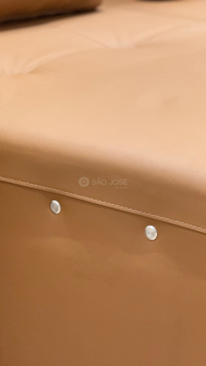 Sofá de Couro Buble - São José Store - 