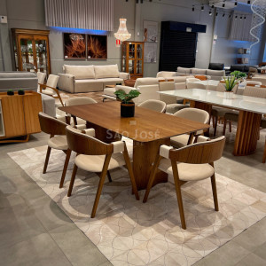 Conjunto Mesa Duna e Cadeira Corda - São José Store - 